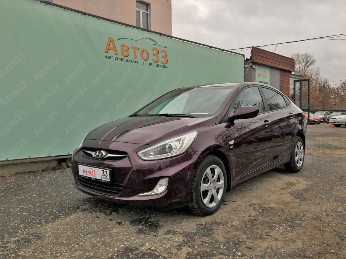 Hyundai solaris 13 года