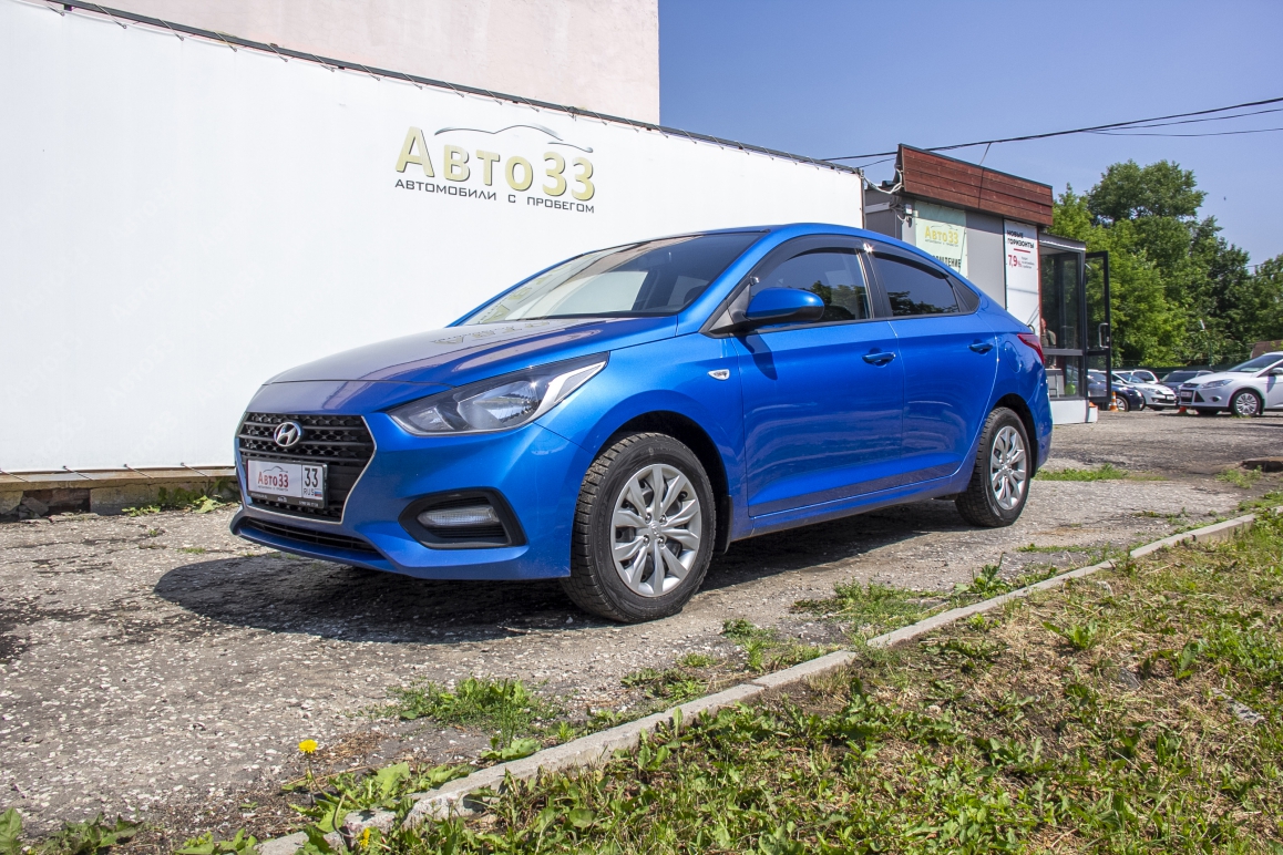 Hyundai solaris ii рестайлинг